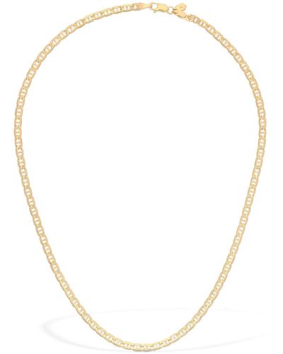 Maria Black Carlo 43 Chain Necklace - White