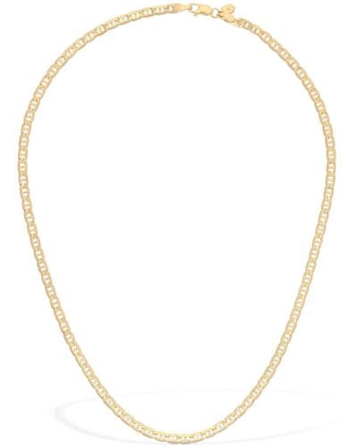 Maria Black Carlo 43 Chain Necklace - White