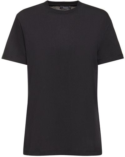 Wardrobe NYC Camiseta De Algodón Jersey - Negro