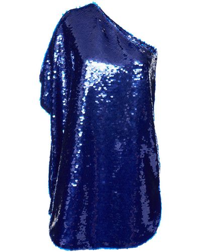 Frankie Shop Gloria Embellished Mini Dress - Blue