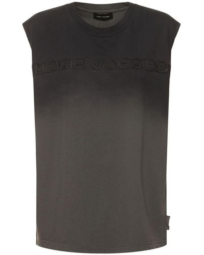Marc Jacobs Grunge Spray Muscle T-shirt - Black
