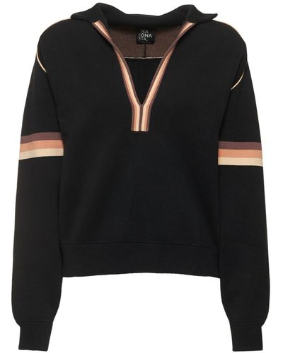 Nagnata Motley Jersey Sweatshirt - Black