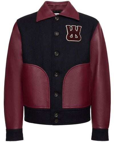Wales Bonner Harlem Wool Blend Jacket - Multicolour