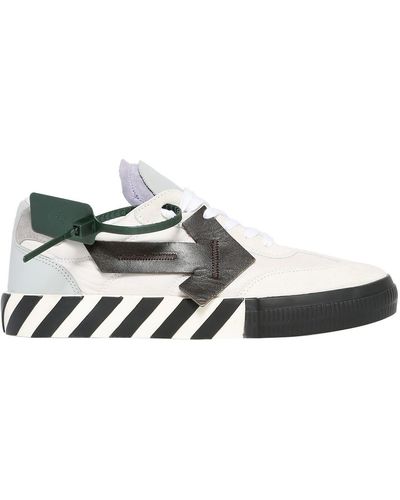 Off-White c/o Virgil Abloh Sneakers Aus Leder "new Vulcanized" - Weiß