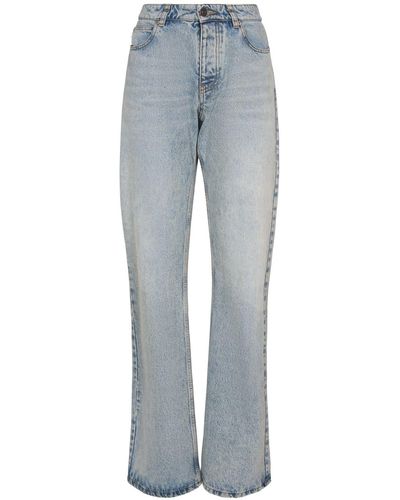 Balenciaga Jeans Aus Denim - Blau