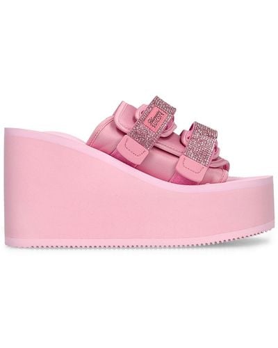 Blumarine X Suicoke High Sandals - Pink