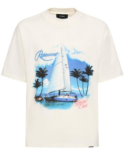 Represent T-shirt "yacht Club" - Blau
