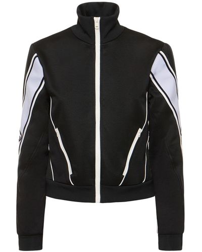 Gucci Cotton Blend Zip Jacket - Black