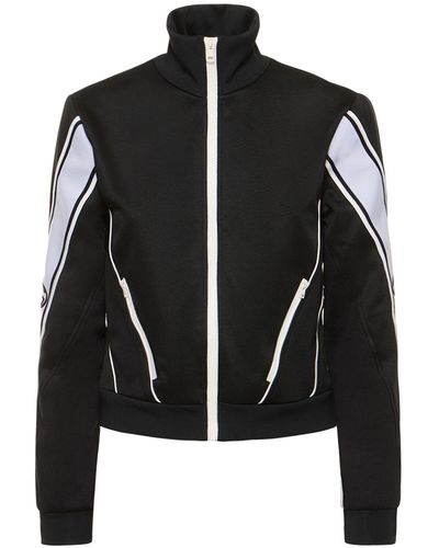 Gucci Chaqueta de algodón con cremallera - Negro