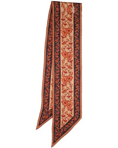 Zimmermann Pañuelo de seda estampada - Multicolor