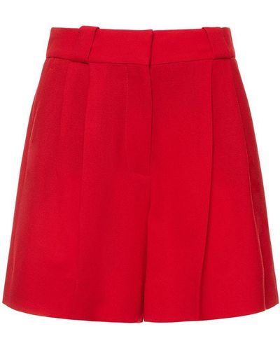 Blazé Milano Lvr Exclusive Cool & Easy Wool Shorts - Red