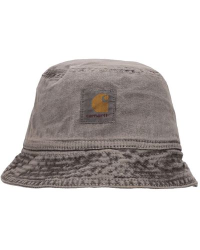 Carhartt Bayfield Organic Cotton Bucket Hat - Grey