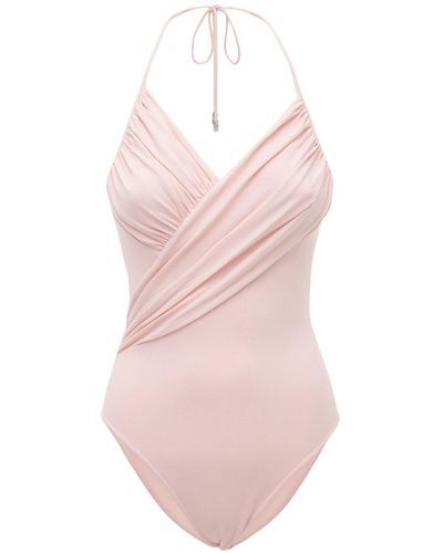 Alexandre Vauthier Stretch-body Mit Drapierung - Pink