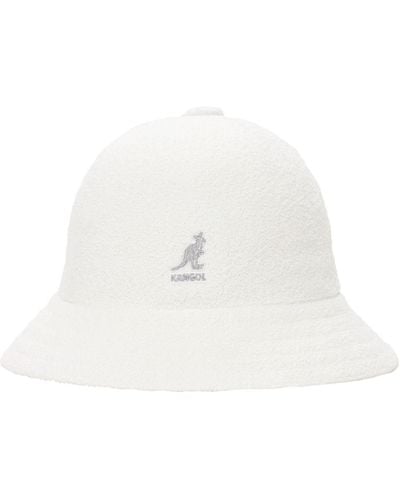 Kangol Cappello Bucket "bermuda" - Bianco