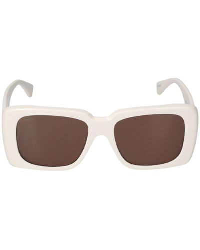 Max Mara Glimpse3 Squared Acetate Sunglasses - Multicolour