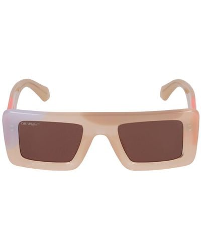 Off-White c/o Virgil Abloh Seattle Squared Acetate Sunglasses - Pink