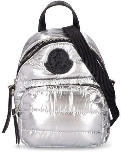 Moncler Small Kilia Nylon Shoulder Bag - White