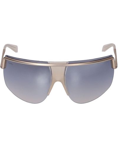 Max Mara Sophie Mask Sunglasses - Gray