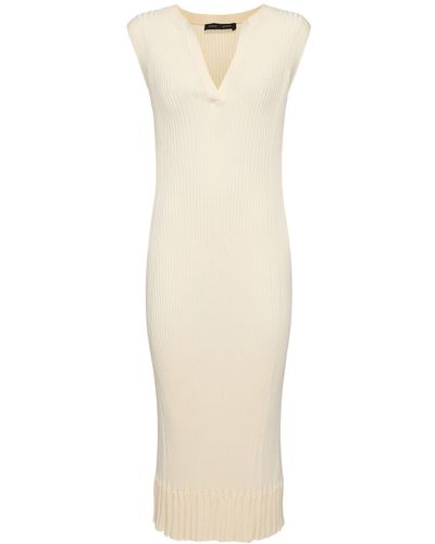 Proenza Schouler Tatum Knit Midi Dress - White