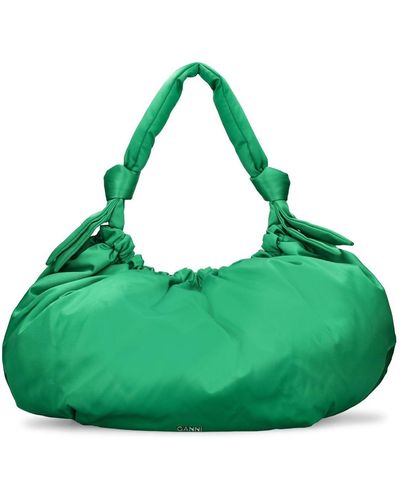 Green Ganni Hobo bags and purses for Women Lyst