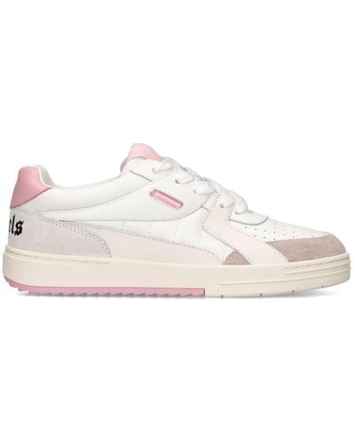 Palm Angels 30Mm Palm College Leather Sneakers - Pink