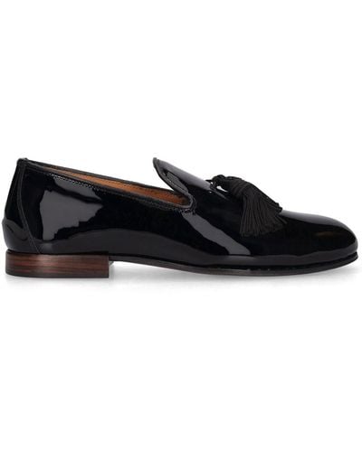 Tom Ford Nicolas Line Soft Leather Loafers - Black