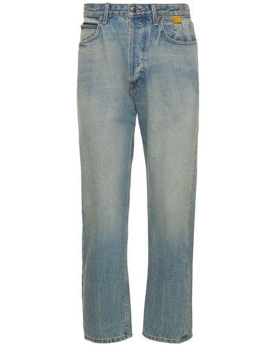 Rhude Jeans Aus Baumwolldenim - Blau