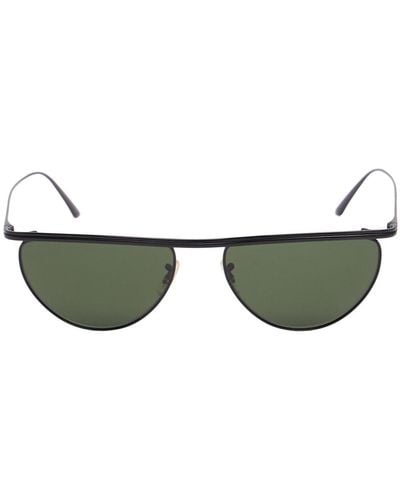 Khaite X Oliver Peoples Metal Sunglasses - Green