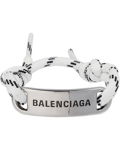 Balenciaga Bracelet With Logo - White