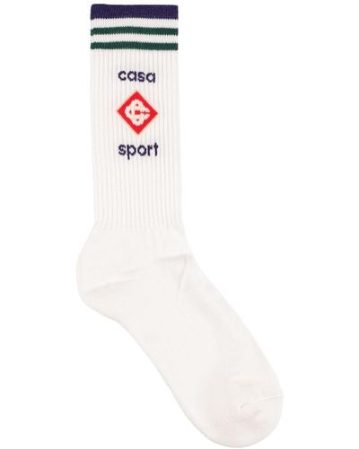 Casablancabrand Calcetines de algodón casa sport - Blanco