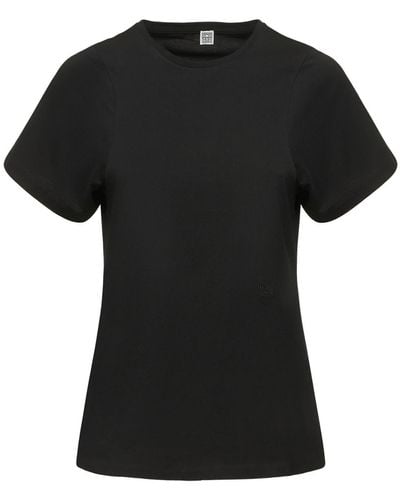 Totême コットンtシャツ - ブラック
