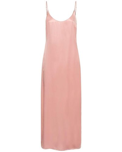 La Perla Long Slip Dress - Pink