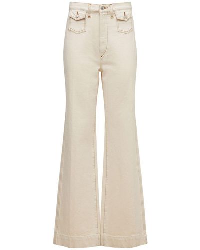 RE/DONE Jeans anchos 70s - Neutro