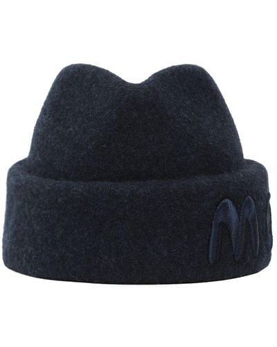 Moncler Genius Moncler X Salehe Bembury Wool Felt Hat - Blue