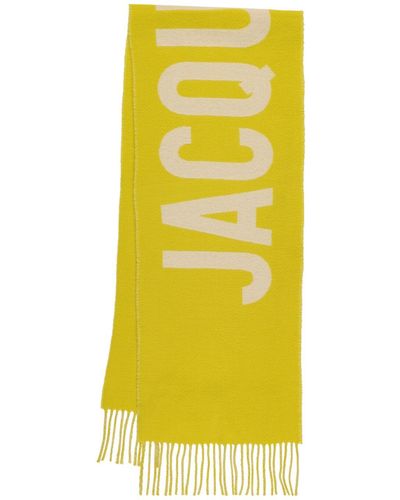 Jacquemus L'Echarpe Scarf - Yellow
