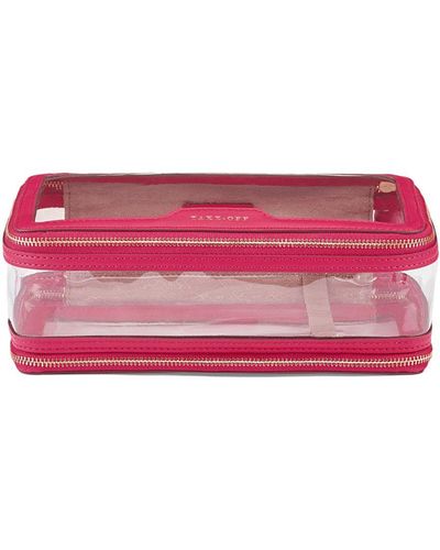 Anya Hindmarch Bolso inflight transparente - Rosa