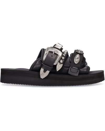 Suicoke Toga Virilis Moto-Cabtog Slides - Black