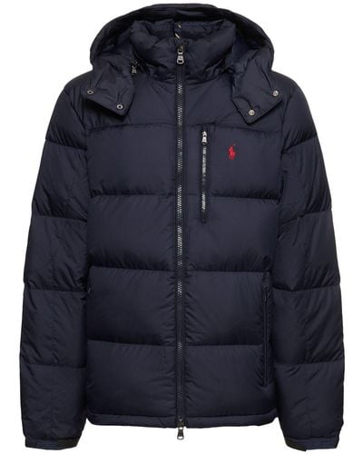 Polo Ralph Lauren El Cap Hooded Puffer Jacket - Blue