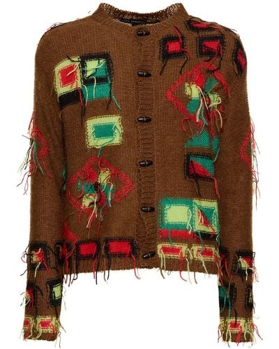 ANDERSSON BELL Village Intarsia Cardigan - Brown