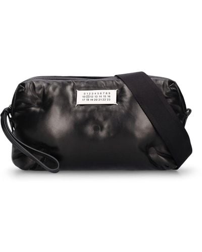 Maison Margiela Glam Slam Leather Camera Bag - Black