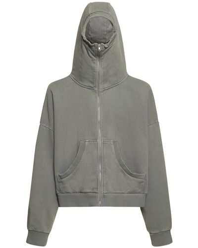 Entire studios Full Zip Hooded Sweatshirt - Grey