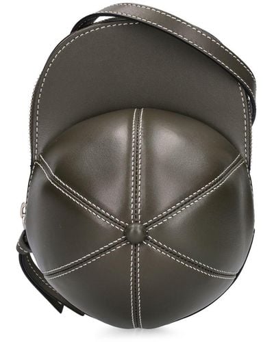 JW Anderson Midi Cap Leather Bag - Gray