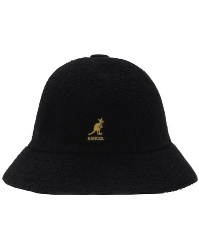 Kangol Bermuda Casual Bucket Hat - Black
