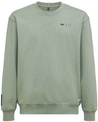 McQ Icon Zero Cotton Sweatshirt - Green