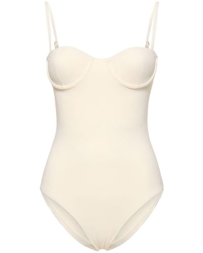 Totême Bra one piece swimsuit - Neutro