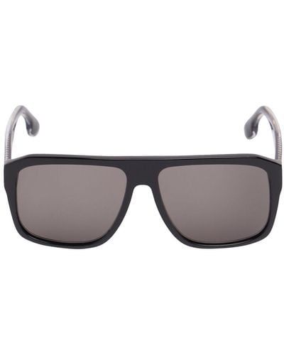 Victoria Beckham Vb Chain Core Wire Acetate Sunglasses - Grey