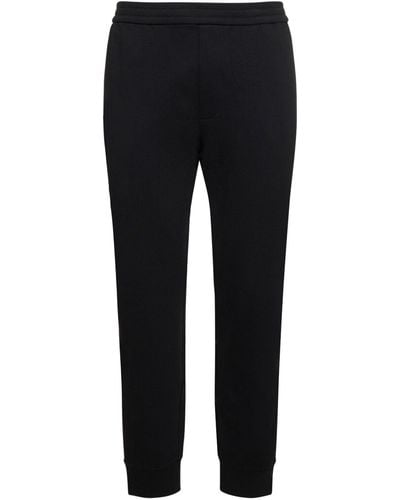 The Row Pantalon en coton edgar - Noir