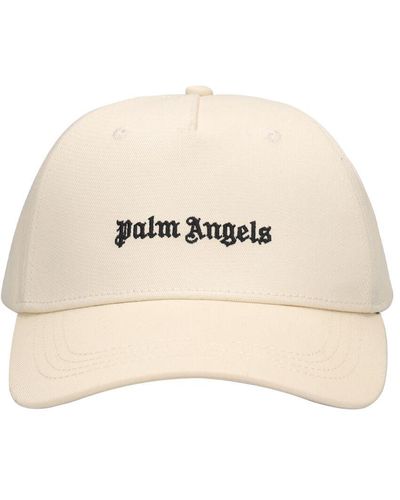 Palm Angels Casquette en coton à logo - Neutre