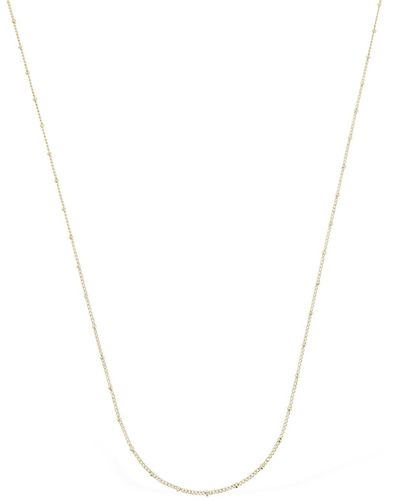 FEDERICA TOSI Lace Camille Long Chain Necklace - Weiß