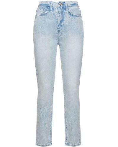 Triarchy Jeans skinny vita alta ms. ava rétro - Blu